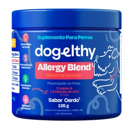 Dogelthy Allergy Blend Suplemento Natural Contra las Alergias para Perro