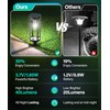 COXSENI Solar Pathway Lights Outdoor 6 Pack, Bright Solar Path
