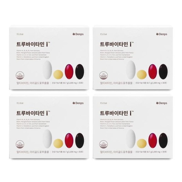 Denps True Vitamin I 1690mg x 30 packets x 4