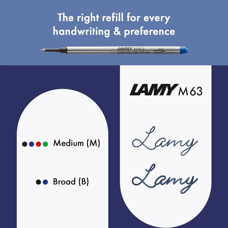 Lamy safari vista - Rollerball Pen with ergonomic grip &