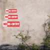 Standard Plus No Re-Entry Wall or Door Sign | Office