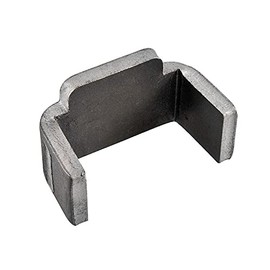Counterpart for connection Tico steel 45 mm silver