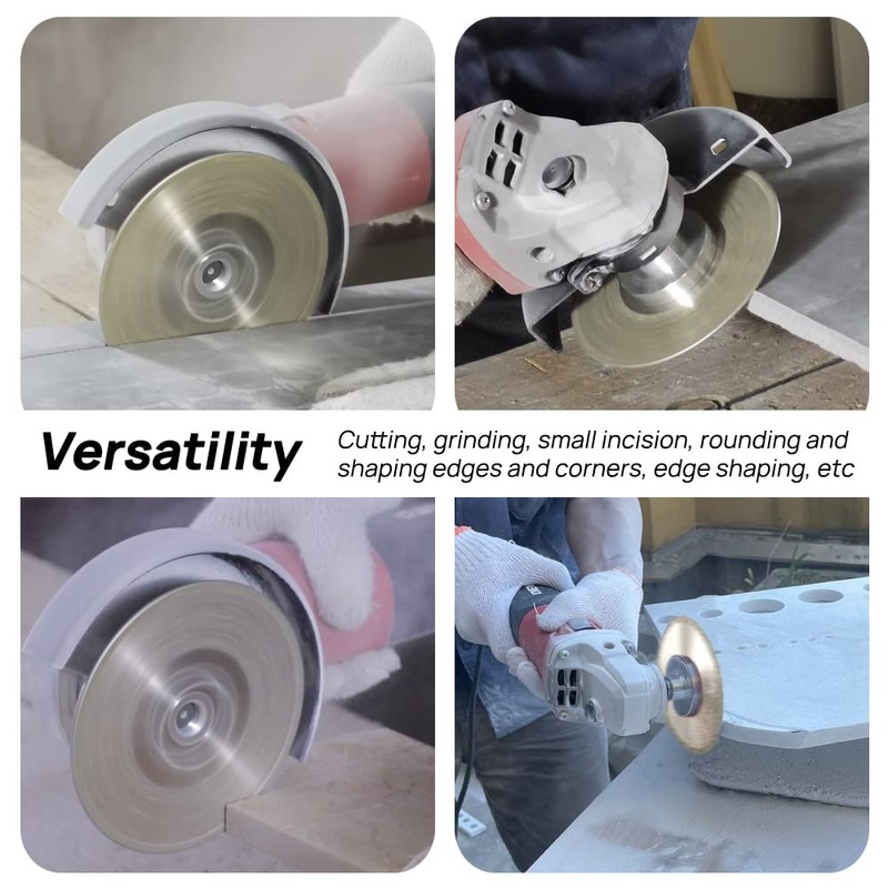 DT-DIATOOL Diamond Cutting and Grinding Discs 4.5 Inch / 115mm