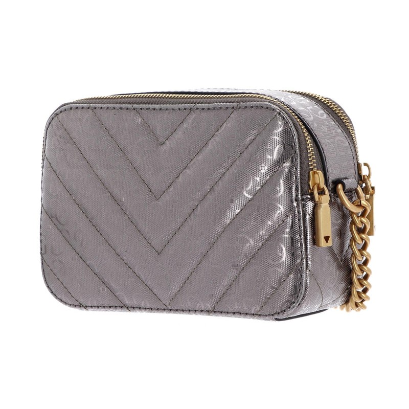 GUESS Jania Crossbody - Umhängetasche 20 cm pewter