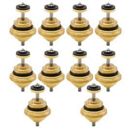 Hoypeyfiy Distributor M30 x 1.5 mm G1/2 Brass Return Bolt, Distributor Valve Core and Heating Circuit Distributor, Underfloor Heating Distributor for UFH Actuator Pack of 10
