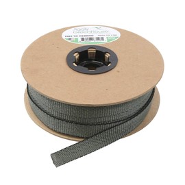 Jiggly Greenhouse Tree Tie Strap Staking and Guying Material 1,000 lbs Strength, Anti-Fraying Design, Made in The USA (150 Feet)