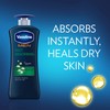 Vaseline Men Healing Moisture Body Lotion, Fast Absorbing, 20.3 oz