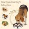 Slow Feeder Dog Bowl, Stainless Steel Dog Slow Feeder Bowl