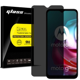 Anbzsign [2 Pack] Motorola Moto G10 /Moto G20/ Moto G30 / Moto G Play 2021, G9 Play, G9, E7, E7 Plus, E7 Power Privacy Screen Protector, Anti-Spy 9H Hardness Tempered Glass