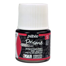 Pebeo 166051 45 ml Fantasy Prisme, Onyx, black