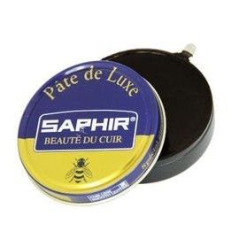 Saphir Beaute Du Cuir Pate De Luxe High Gloss Dark Brown Shoe Polish 50ml