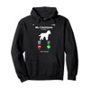 Cockapoo Calling Silhouette Design for Dog Lovers Fun Pullover Hoodie
