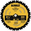 DEWALT Circular Saw Blade, 8 1/4 Inch, 24 Tooth, Framing