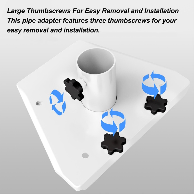 Gen 3 Roof Mount, Satellite Internet Pole Mounting Kit, Alloy