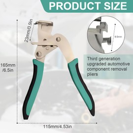 1Pcs Car Clip Pliers/Disassembly Tools Car Clip Plier Efficient Multi Tools Plier Rivet Removal Tools Panel Clip Pliers, Easy To Remove Fasteners, Buckles,Clips, Rivets