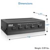 Pyle 4-Zone Speaker Switch Selector - Premium Distribution Box with