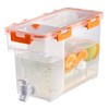 3.5 L Plastic Drink Dispenser Beverage Dispenser with Spigot Iced