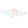 4pcs Three Sided Toothbrush Soft Bristles Three Head Teeth Cleaner