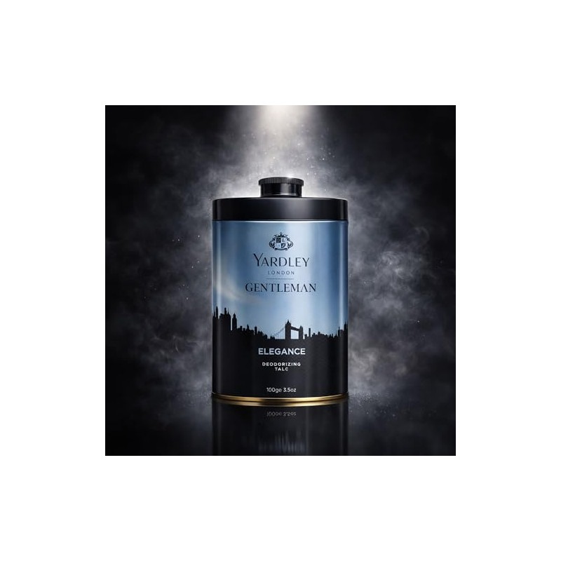 Yardley Elegance Perfumed Talcum Powder 100gm by Yardley