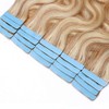 16 Inch 20pcs 50g Remy Tape in Hair Extensions Wavy