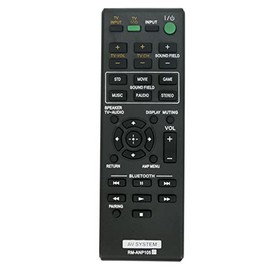 Replacement Remote Control RM-ANP105 Supports for Sony 2.1 Channel Sound Bar HT-CT660 SA-WCT660 SA-CT660 HT-CT660/C Home Theater System