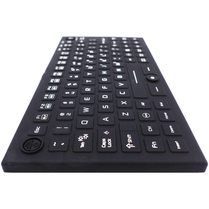 DSI Compact LED Backlit Keyboard with Integrated Mouse Button IP68