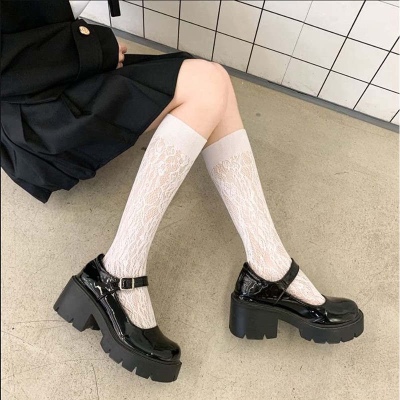 Eukkis Stocking High Socks, Set of 2 Pairs - Long