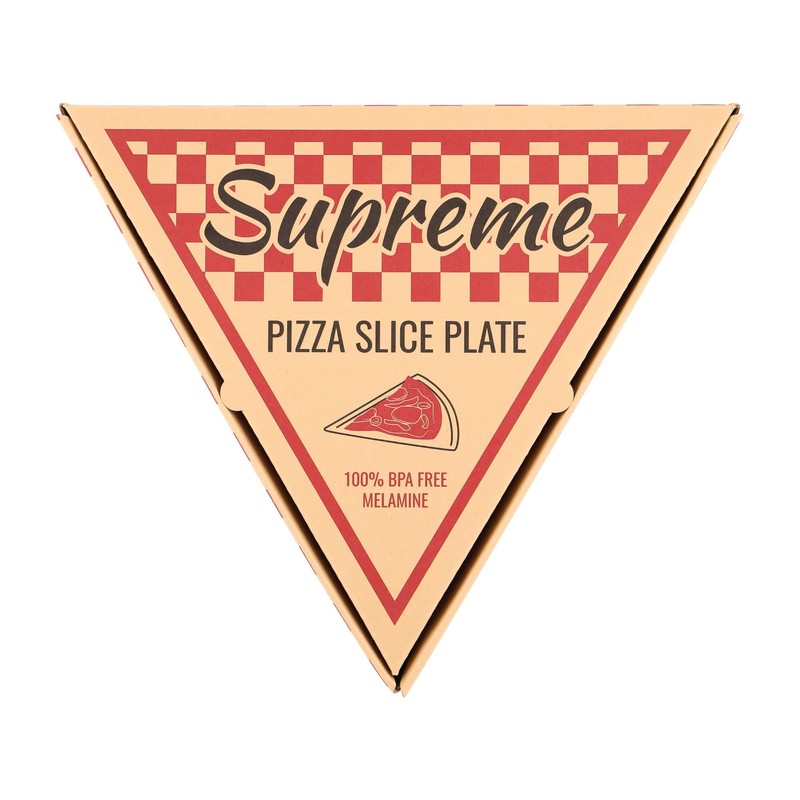 Supreme Housewares 9 Inch Melamine Pizza Plates, Set of 6
