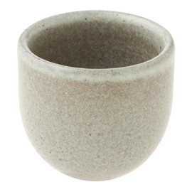 Marui Pottery MR-3-4291 Shigaraki Ware Hechimon Guinomi Ochoko Diameter Approx. 2.0 inches (5 cm), Tin Glaze, White