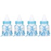 24pcs Lovely Plastic Milk Bottle Candy Box Fillable Bottle Baby