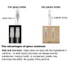 Elfenstall- 30pcs Mini Clear 2ml 5/8Dram Atomizer Vial Glass bottle