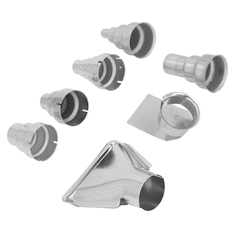 7Pcs 35mm Heat Gun Nozzle Set Stainless Steel Hot Air
