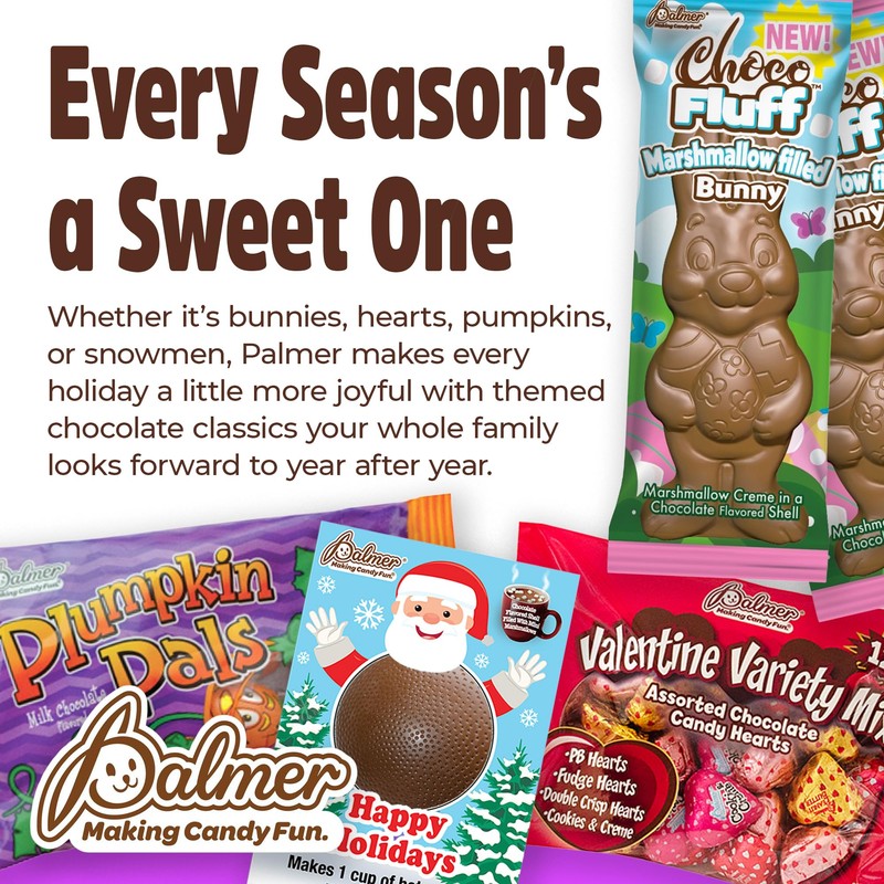 Palmer Almond Bark, Milk Chocolate Flavored, White Meltable Chocolate, Making