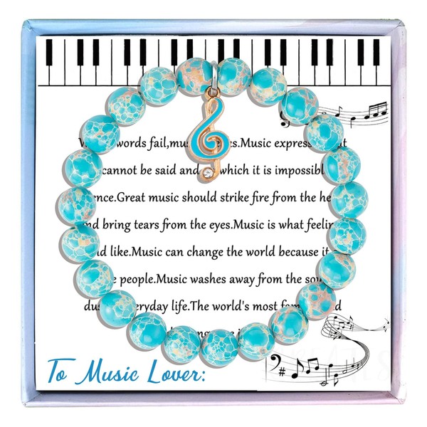 MollyQueen music bracelet (Blue)