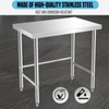 GAOMON Stainless Steel Table for Prep & Work, 60"x24" Heavy