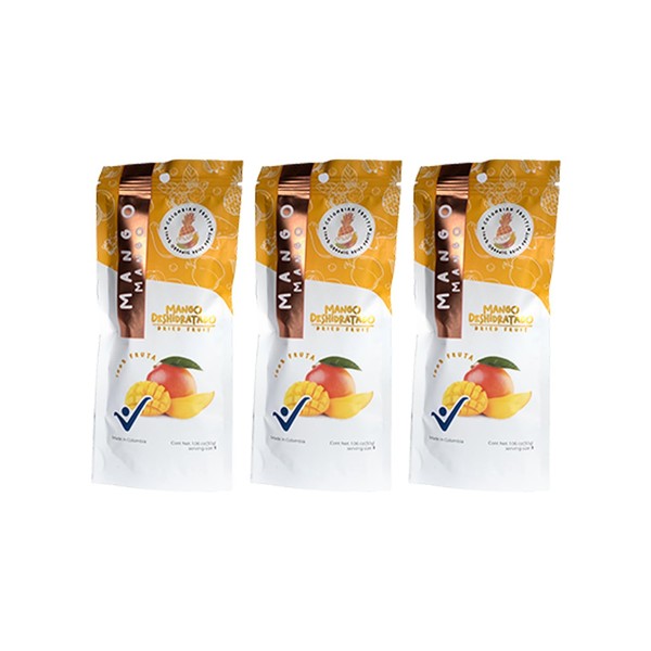 Colombian Fruits Plus Dried Fruit Snacks - 100% Organic Dried