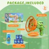Bubble Machine, Dinosaur Bubble Gun for Kids Electric Bubble Blower