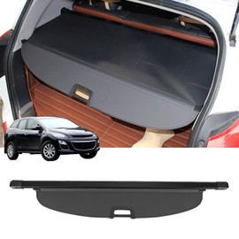 AUXMART Cargo Cover Fits for 2007 2008 2009 2010 2011 2012 2013 2014 2015 2016 2017 2018 2019 Mazda CX-7 Anti-Theft Trunk Cover Retractable Security Shielding Shade for Mazda CX-7 2007-2019 Black
