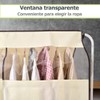 Protector de Ropa Colgante,Funda protectora para ropa, ideal para vestidos,