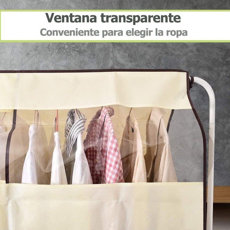 Protector de Ropa Colgante,Funda protectora para ropa, ideal para vestidos,