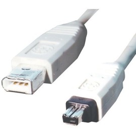 Ge JasHO97900 Ieee 1394 6 Pin to 4 Pin Cable (6 Ft.)