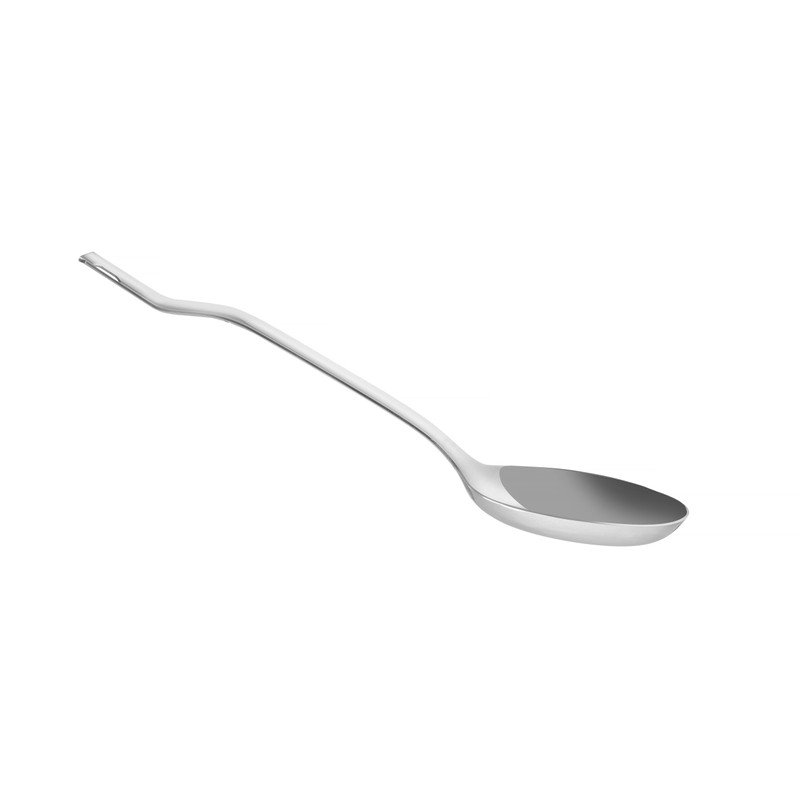HENDI Sauce Spoon for Pizza Sauces, Flat Base, Curved Handle,