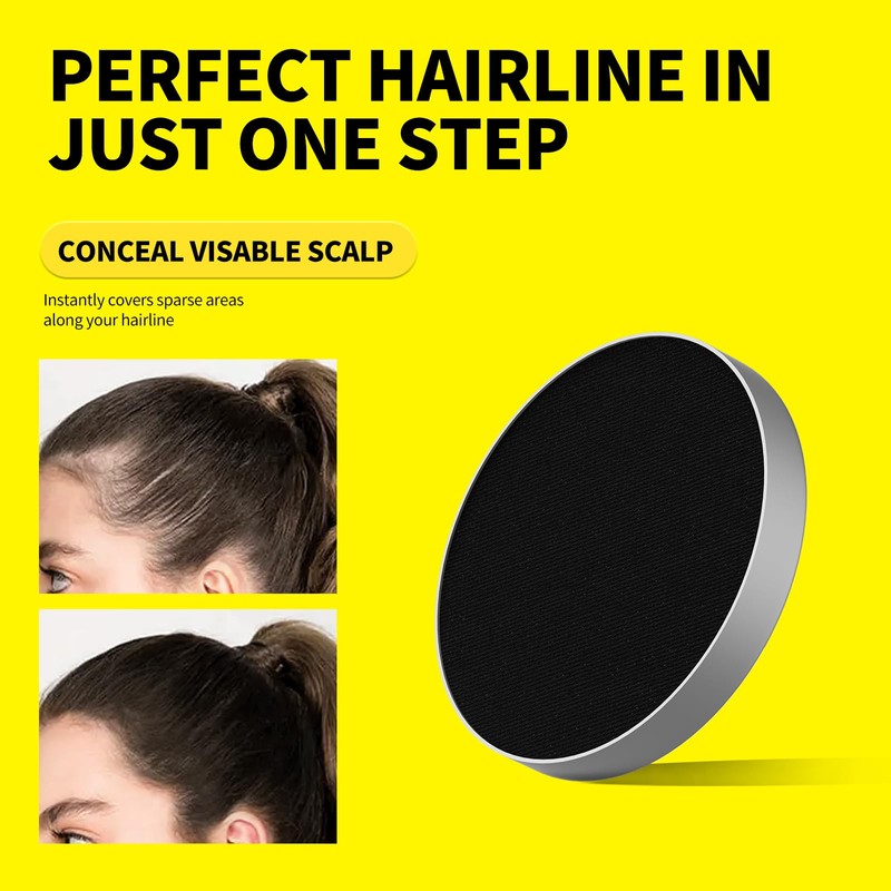 SEVICH Magnetic Replaceable Hairline Powder, Refill Pack 3 Pcs- Interhair