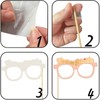 JORUN Hen Party Photo Booth Props Rose Gold Party Accessories