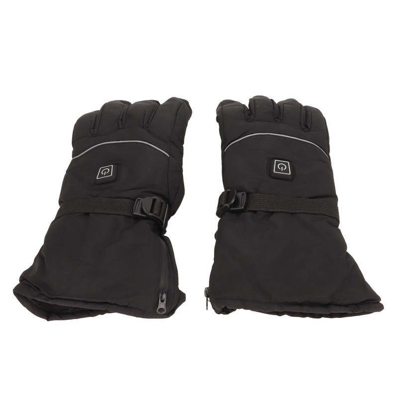 Electric Heated Gloves 3 Temperature Gears Windproof Double Side Heating