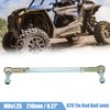 X AUTOHAUX 2pcs M8 210mm Steering Tie Rod for 50cc