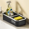 MENGCOOL Sink Caddy, Kitchen Sink Caddy Organiser Sink Sponge Holder