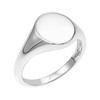 Silpada 'Sentiments' Signet Band Ring in Sterling Silver, Size 8