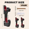2Pcs Lightsaber Wall Mount - Adjustable Sword Hanger Display Holder