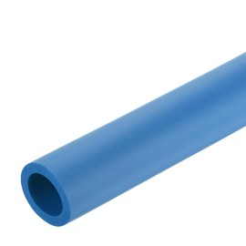 sourcing map 2pcs 0.3 Meter/1ft Pipe Insulation Tube 7/8"(22mm) ID 1 1/4"(32mm) OD Foam Tubing for Handle Grip Support, Blue